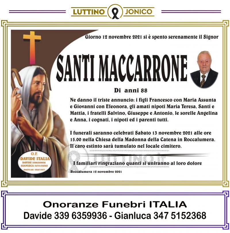 Santi  Maccarrone 